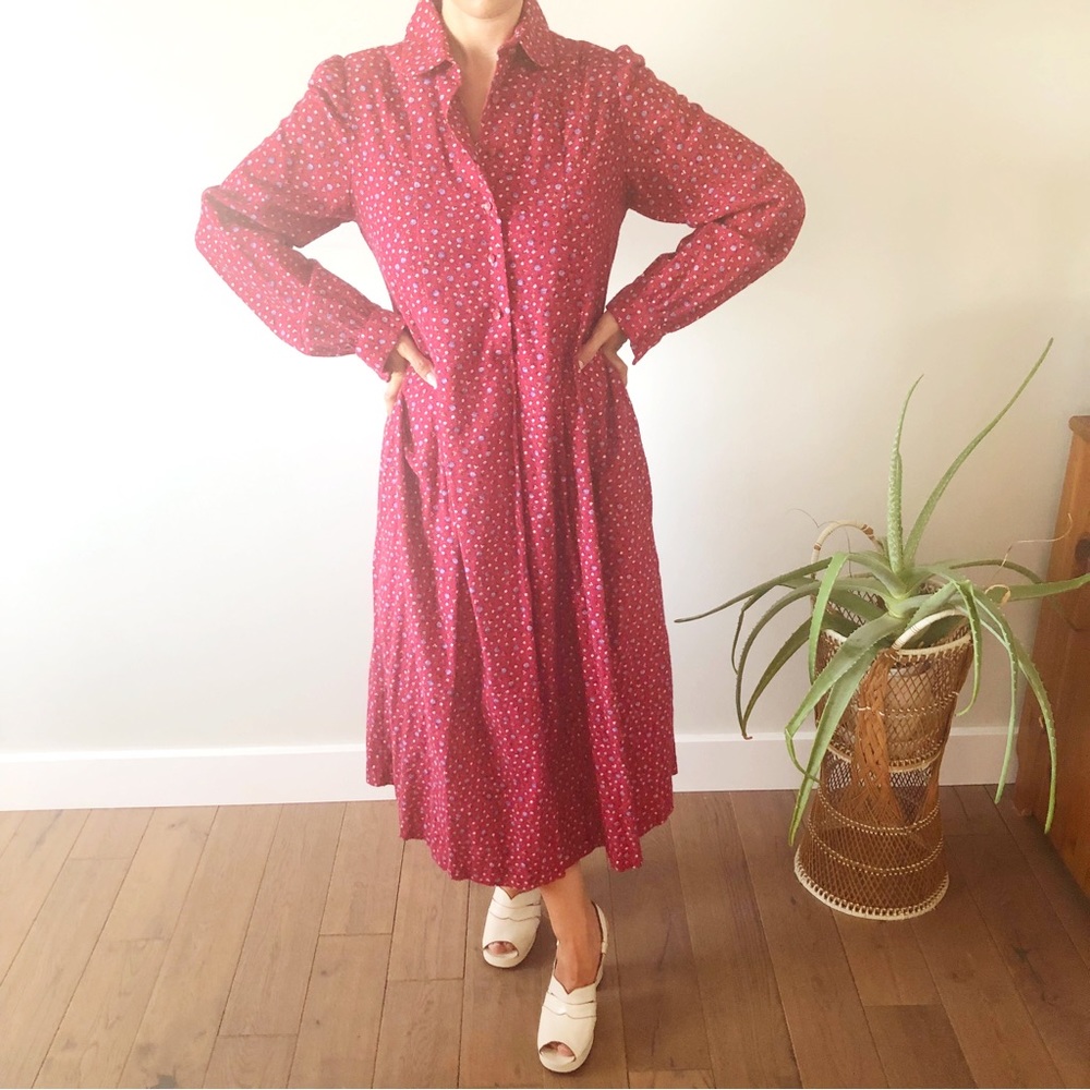 Aunt Abigail's Attic 70's vintage cottagecore prairie dress